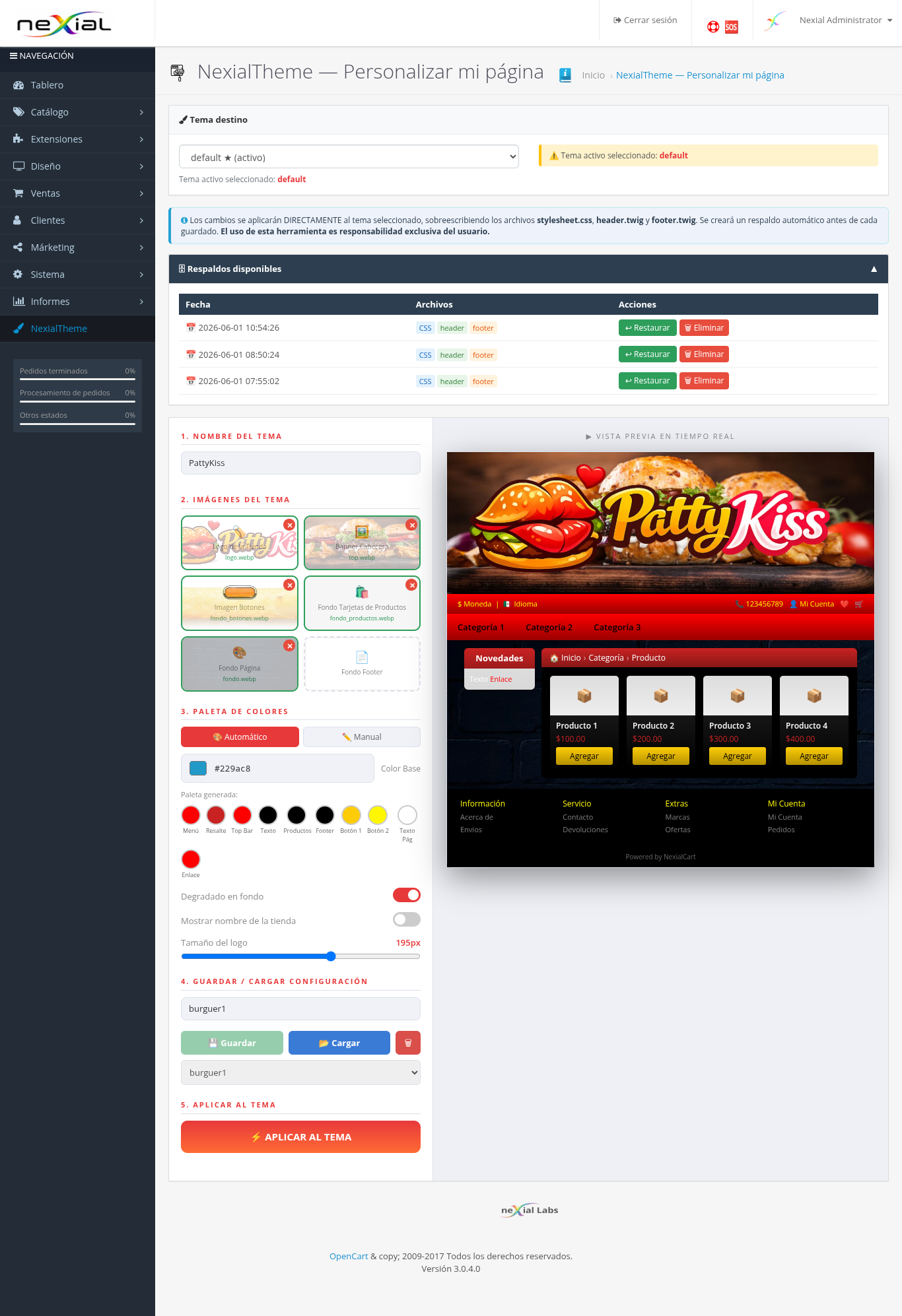 NexialTheme